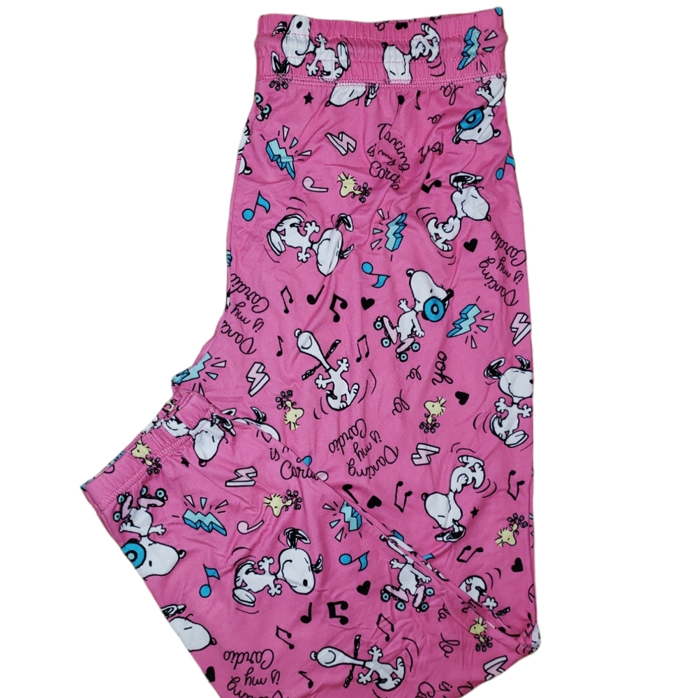 NEW Peanuts Jogger Pajama Pants - Picture 2 of 5